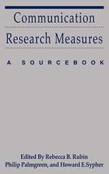9780805852431-0805852433-Communication Research Measures: A Sourcebook (Routledge Communication Series)