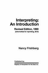 9780916883072-0916883078-Interpreting: An Introduction