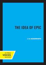 9780520328433-0520328434-Idea of Epic (EIDOS: Studies in Classical Kinds) (Volume 3)