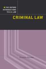9780195321203-0195321200-Criminal Law (Oxford Introductions to U.S. Law)