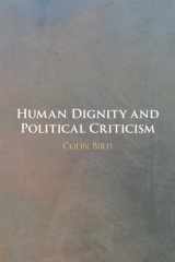 9781108927628-1108927629-Human Dignity and Political Criticism