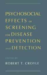 9780195075564-0195075560-Psychosocial Effects of Screening for Disease Prevention and Detection