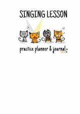 9781897539231-1897539231-Singing Lesson Practice Planner & Journal (Cats)