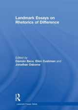 9781138506350-1138506354-Landmark Essays on Rhetorics of Difference (Landmark Essays Series)
