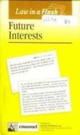 9781565425620-1565425626-Future Interests (Law in a Flash) 2nd Edition