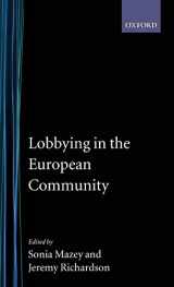 9780198277897-019827789X-Lobbying in the European Community (Nuffield European Studies)
