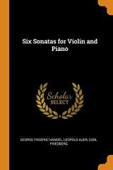 9780342709717-0342709712-Six Sonatas for Violin and Piano