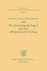 9783484523449-3484523441-Die Karlamagnús-Saga I und ihre altfranzösische Vorlage (Beihefte zur Zeitschrift für romanische Philologie, 344) (German Edition)