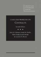 9781634599092-1634599098-Cases and Problems on Contracts (American Casebook Series)