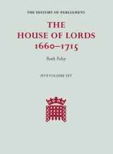9781107139565-1107139562-The House of Lords, 1660–1715 5 Volume Hardback Set (The History of Parliament)