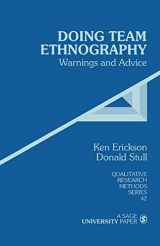 9780761906674-0761906673-Doing Team Ethnography: Warnings and Advice (Qualitative Research Methods)