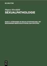 9783112349618-311234961X-Störungen im Sexualstoffwechsel mit besonderer Berücksichtigung der Impotenz (German Edition)