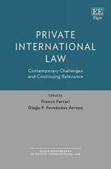 9781789906899-178990689X-Private International Law: Contemporary Challenges and Continuing Relevance (Elgar Monographs in Private International Law)