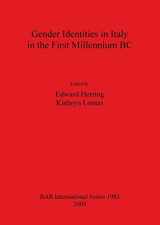 9781407305158-1407305158-Gender Identities in Italy in the First Millenium BC (BAR International)