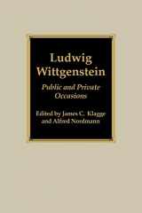9780742512702-0742512703-Ludwig Wittgenstein: Public and Private Occasions