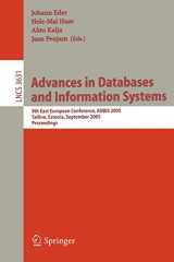 9783540285854-3540285857-Advances in Databases and Information Systems: 9th East European Conference, ADBIS 2005, Tallinn, Estonia, September 12-15, 2005, Proceedings (Lecture Notes in Computer Science, 3631)