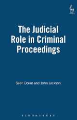 9781841130453-1841130451-The Judicial Role in Criminal Proceedings