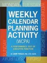 9781569003695-1569003696-Weekly Calendar Planning Activity: A Performance Test of Executive Function
