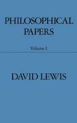 9780195032048-0195032047-Philosophical Papers: Volume I (Philosophical Papers (Oxford))