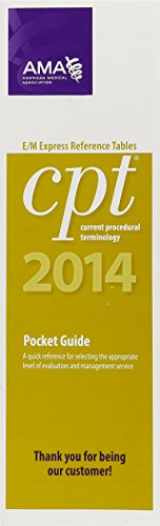 9781603598439-160359843X-CPT 2014 E/M Express Reference Tables Pocket Guide