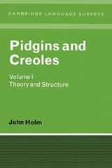 9780521271080-0521271088-Pidgins and Creoles: Volume 1, Theory and Structure (Cambridge Language Surveys)