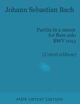 9781516876761-1516876768-Partita in a minor for flute solo BWV 1013 (Urtext edition)