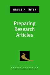 9780195323375-0195323378-Preparing Research Articles (Pocket Guide to Social Work Research Methods)