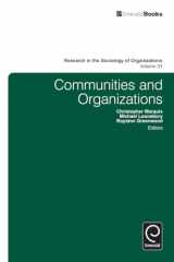 9781780522845-1780522843-Communities and Organizations (Research in the Sociology of Organizations, 33)