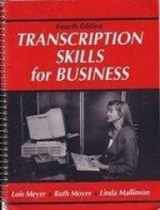 9780139280290-0139280294-Transcription Skills for Business