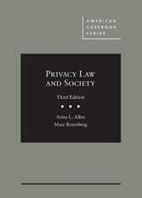 9781634596992-1634596994-Privacy Law and Society (American Casebook Series)