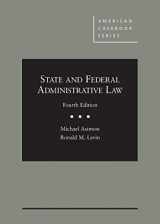 9780314283795-031428379X-State and Federal Administrative Law, 4th (American Casebook Series)