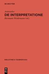 9783110349054-3110349051-De interpretatione: (Peri hermeneias) (Bibliotheca scriptorum Graecorum et Romanorum Teubneriana) (Ancient Greek Edition)