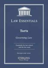 9781954725102-1954725108-Torts, Law Essentials: Governing Law for Law School and Bar Exam Prep