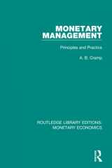 9781138731912-1138731919-Monetary Management (Routledge Library Editions: Monetary Economics)