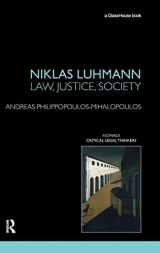 9780415451086-0415451086-Niklas Luhmann: Law, Justice, Society (Nomikoi: Critical Legal Thinkers)