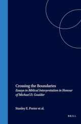 9789004101319-9004101314-Crossing the Boundaries: Essays in Biblical Interpretation in Honour of Michael D. Goulder