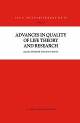 9780792360605-0792360605-Advances in Quality of Life Theory and Research (Social Indicators Research Series, 4)
