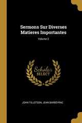 9780274804696-0274804697-Sermons Sur Diverses Matieres Importantes; Volume 2 (French Edition)
