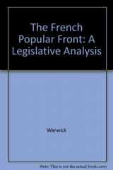 9780226869148-0226869148-French Popular Front: A Legislative Analysis