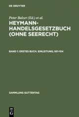 9783110137552-3110137550-Erstes Buch. Einleitung; §§1-104 (Sammlung Guttentag) (German Edition)