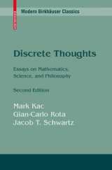 9780817647742-0817647740-Discrete Thoughts: Essays on Mathematics, Science and Philosophy (Modern Birkhäuser Classics)