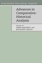 9781107110021-1107110025-Advances in Comparative-Historical Analysis (Strategies for Social Inquiry)