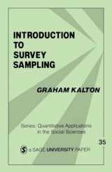 9780803921269-0803921268-Introduction to Survey Sampling (Quantitative Applications in the Social Sciences)