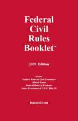 9781934852071-1934852074-2009 Federal Civil Rules Booklet
