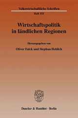 9783428126408-3428126408-Wirtschaftspolitik in Landlichen Regionen (German Edition)