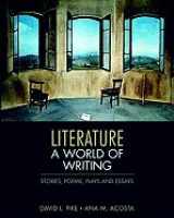 9780205719860-0205719864-Literature: A World of Writing Stories, Poems, Plays, and Essays with MyLiteratureLab
