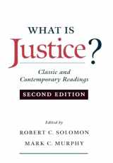 9780195128109-0195128109-What Is Justice?: Classic and Contemporary Readings