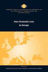 9780521180054-0521180058-Pure Economic Loss in Europe (The Common Core of European Private Law)