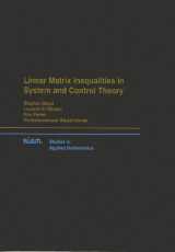 9780898714852-0898714850-Linear Matrix Inequalities in System and Control Theory (Studies in Applied and Numerical Mathematics, Series Number 15)