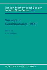 9780521407663-0521407664-Surveys in Combinatorics, 1991 (London Mathematical Society Lecture Note Series, Series Number 166)